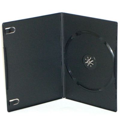 0895800023 - AG CUSTODIA DVD SINGOLA  7mm NERA 556200NG 100 pezzi