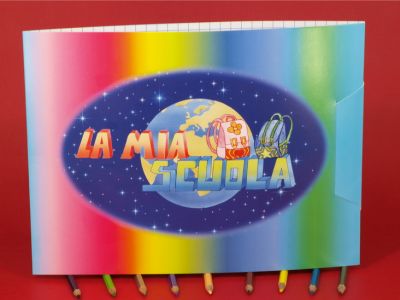 1032260062 - EDICART PORTA FOTO SCUOLA 275 WORLD X FOTO 13x18 15x21 15x22  (23X17,3) / 100 PZ